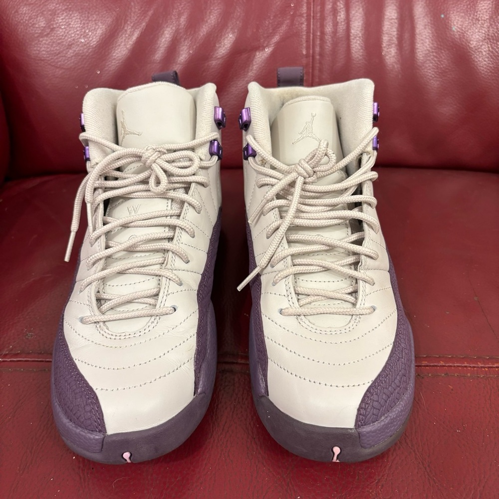 Pro-Purple Size 7Y Air Jordan Retro 12s